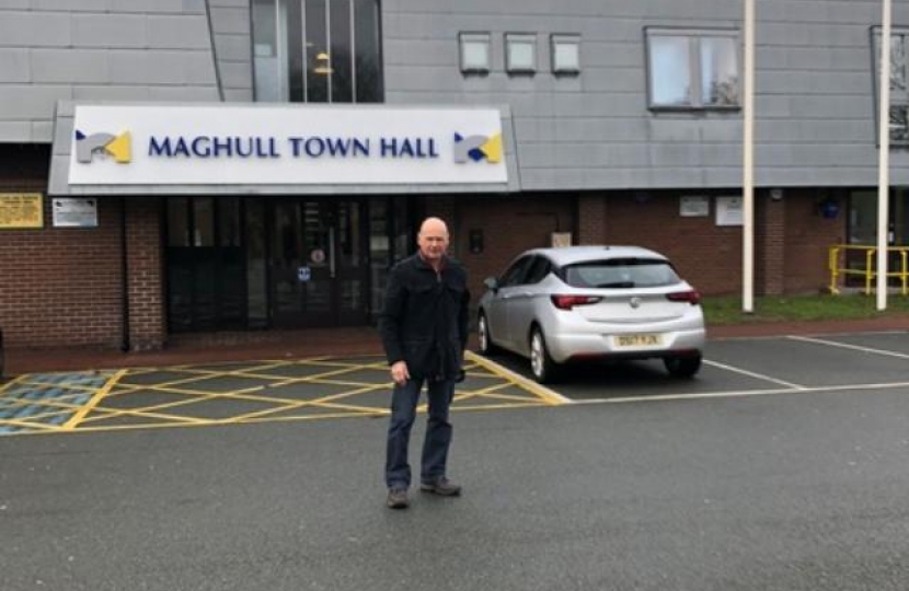 Ken Hughes Maghull Town Hall