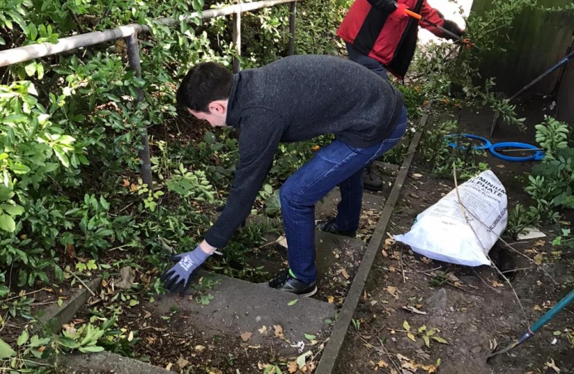 Cleaning steps