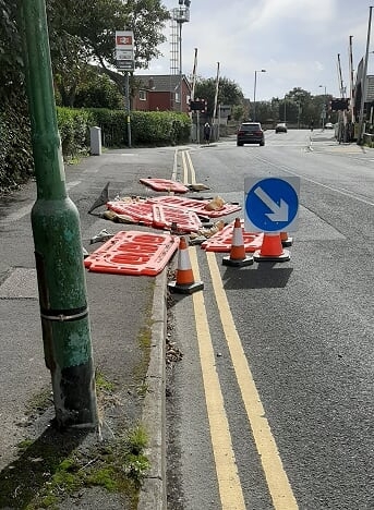 Hall Road East Neglect